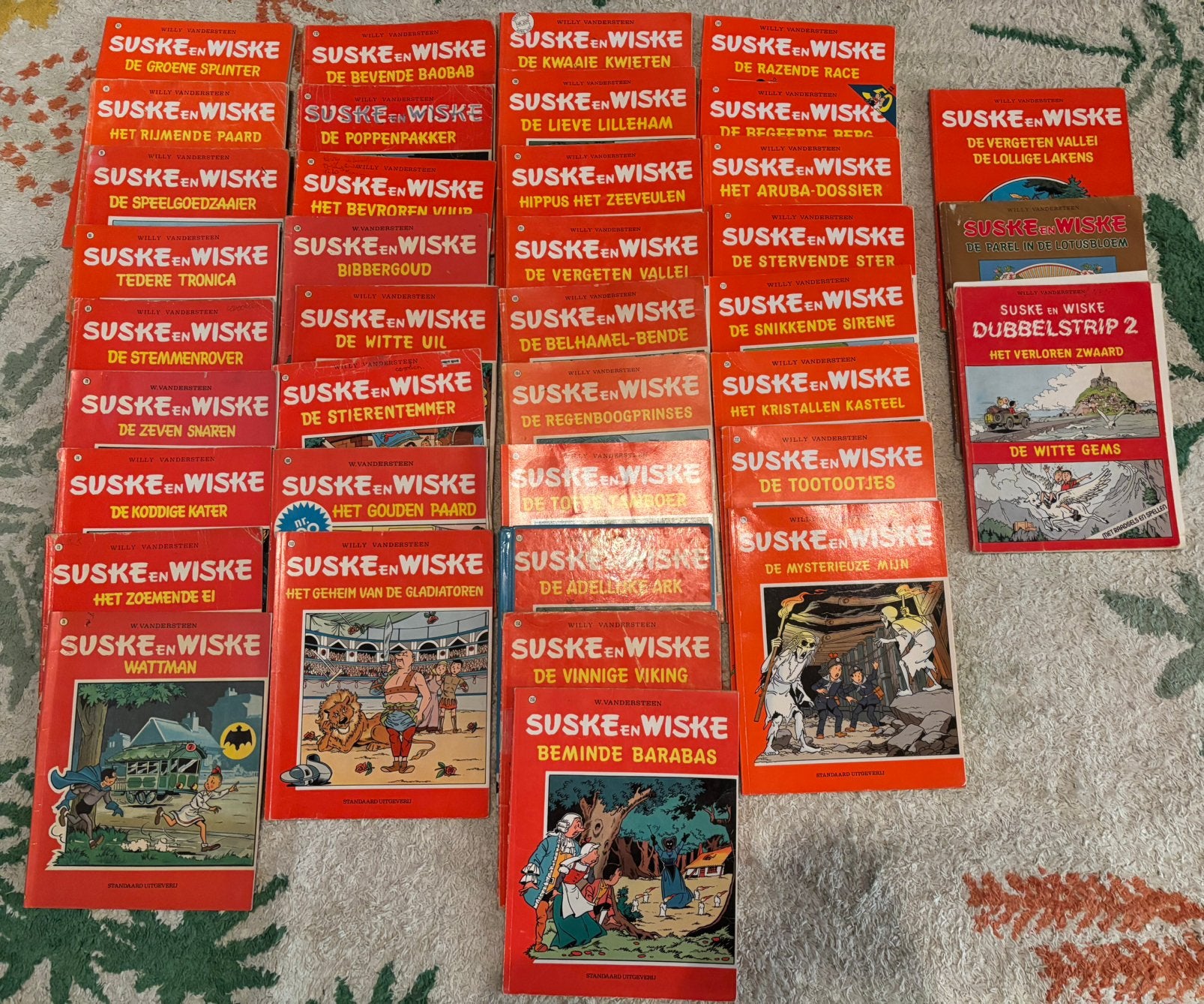 38 stuks Suske en Wiske strips, Plusieurs BD, Enlèvement ou Envoi, Utilisé
