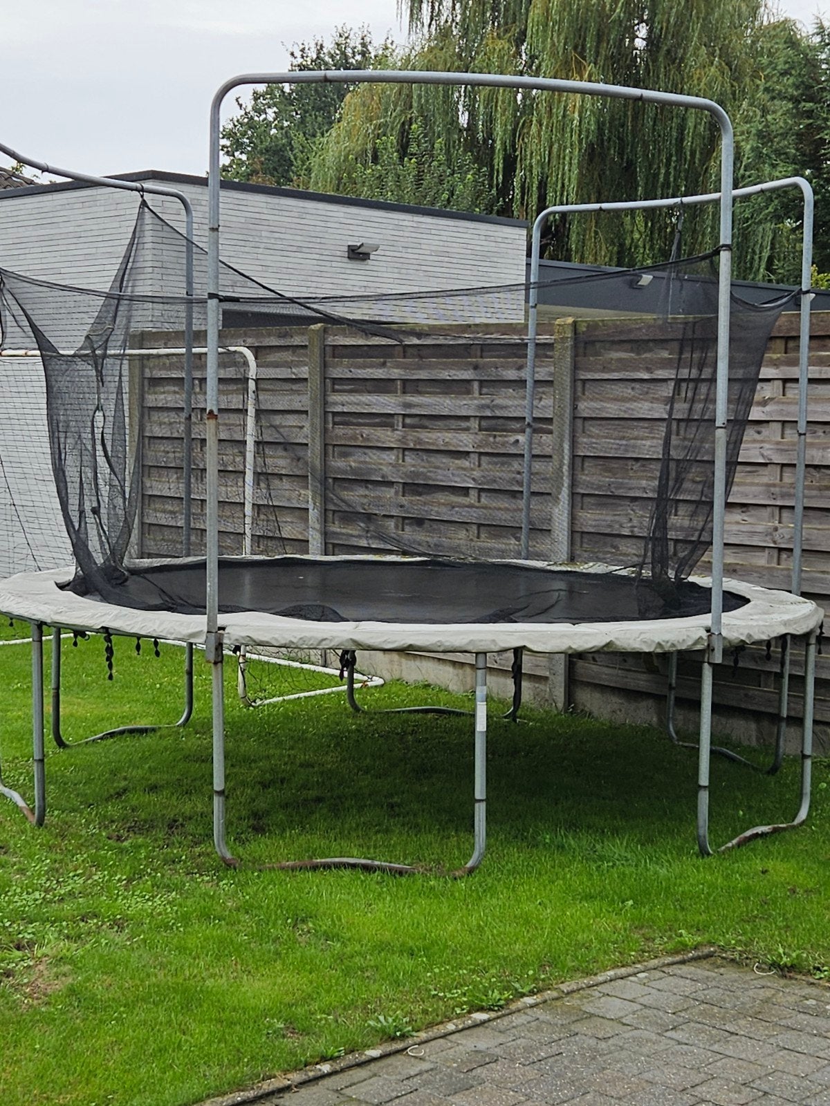 oude trampoline, Kinderen en Baby's, Ophalen, Gebruikt