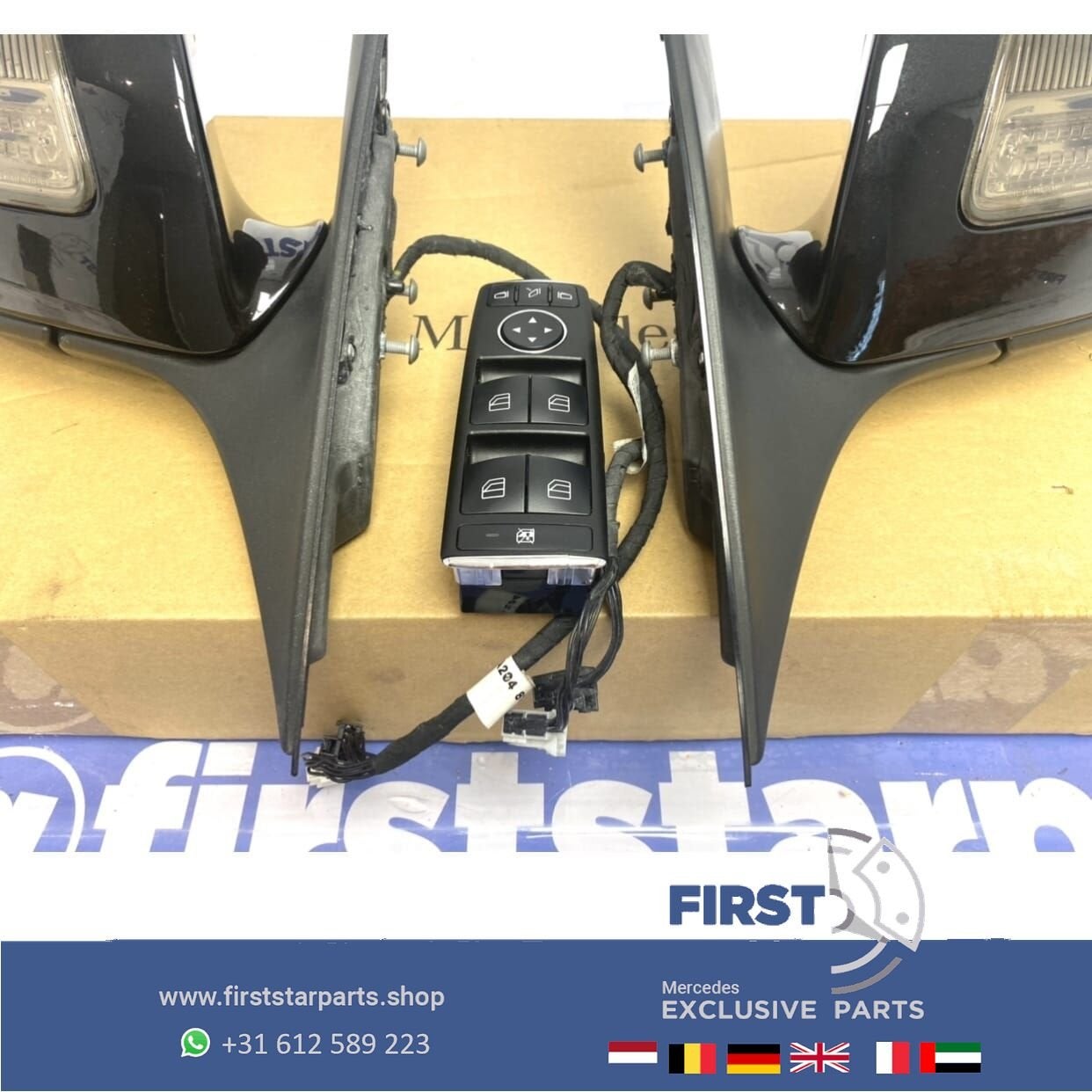 W204 C63 W212 E63 AMG Elektrisch inklapbare spiegels Set 204, Autos : Pièces & Accessoires, Utilisé, -, -, Enlèvement ou Envoi