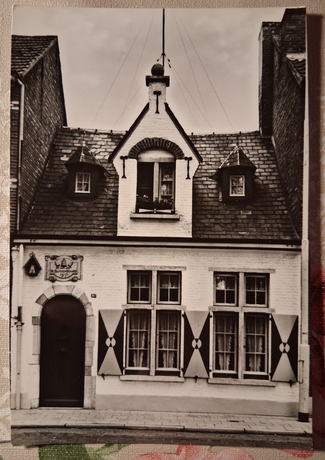 vintage Postkaart De Zilveren Beiaard te Ekeren Zilverenhoek, Collections, Enlèvement ou Envoi