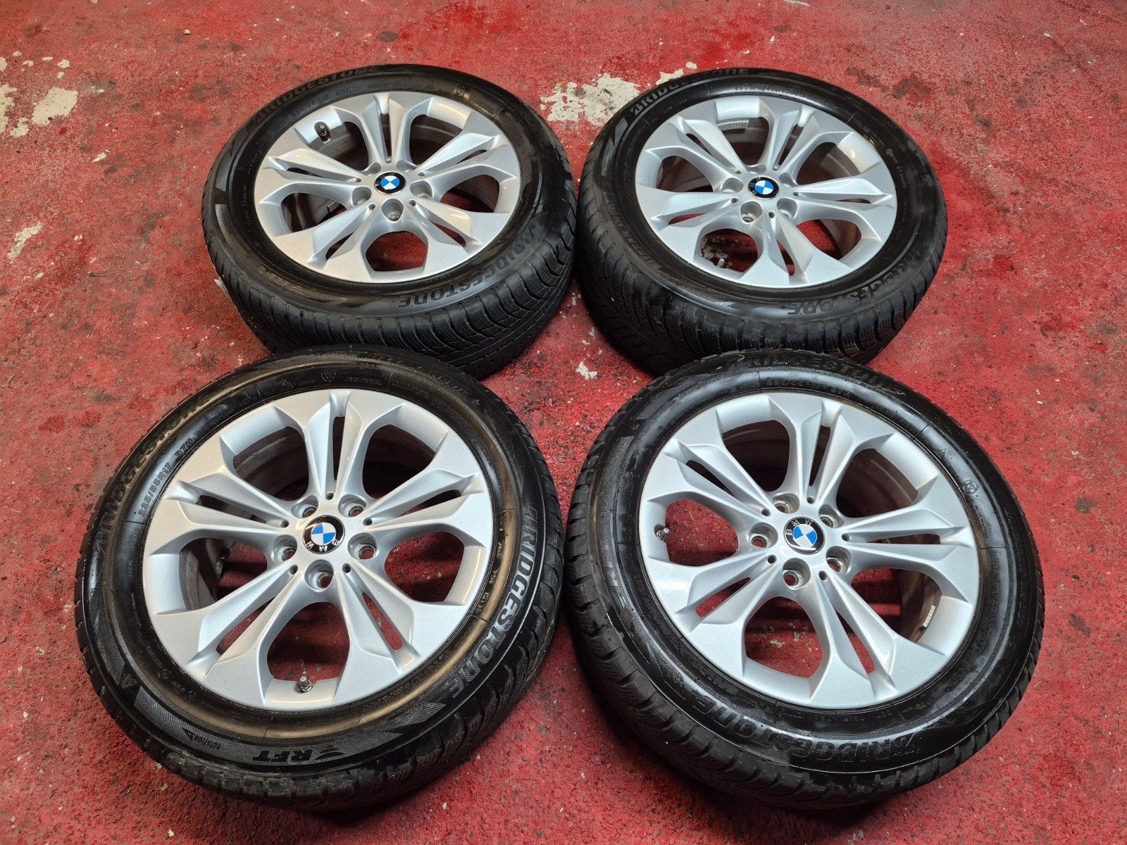 jantes BMW origine 17" kit hiver X1 F48 et X2 F39 5x112, Enlèvement, Utilisé, BMW