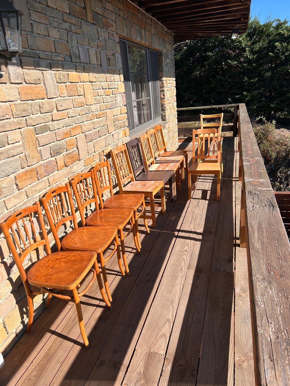 Gratis stoelen, Ophalen, Gebruikt