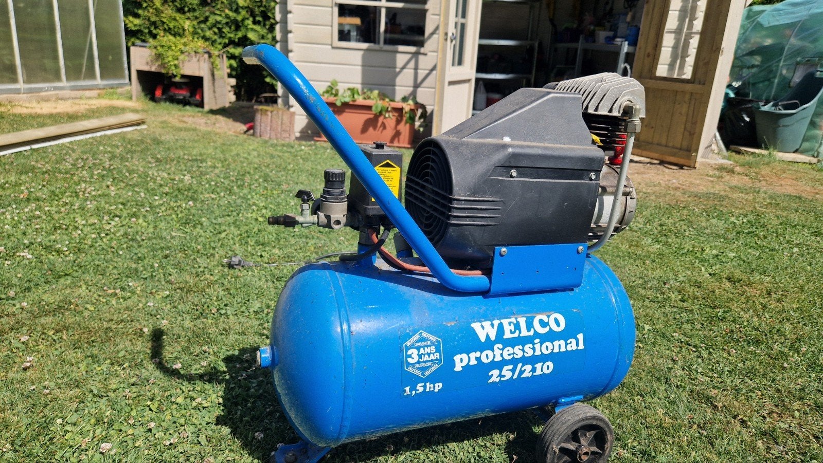 compresseur, Bricolage & Construction, 25 à 100 litres, Enlèvement, Utilisé, Moins de 6 bars