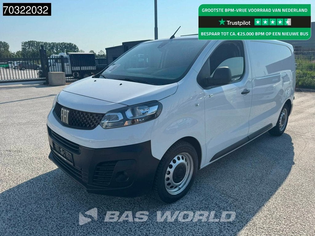 Fiat Scudo 144pk L2H1 Airco Cruise Parkeersensoren Euro6 L2, Autos, Achat, Euro 6, Entreprise, 3 places