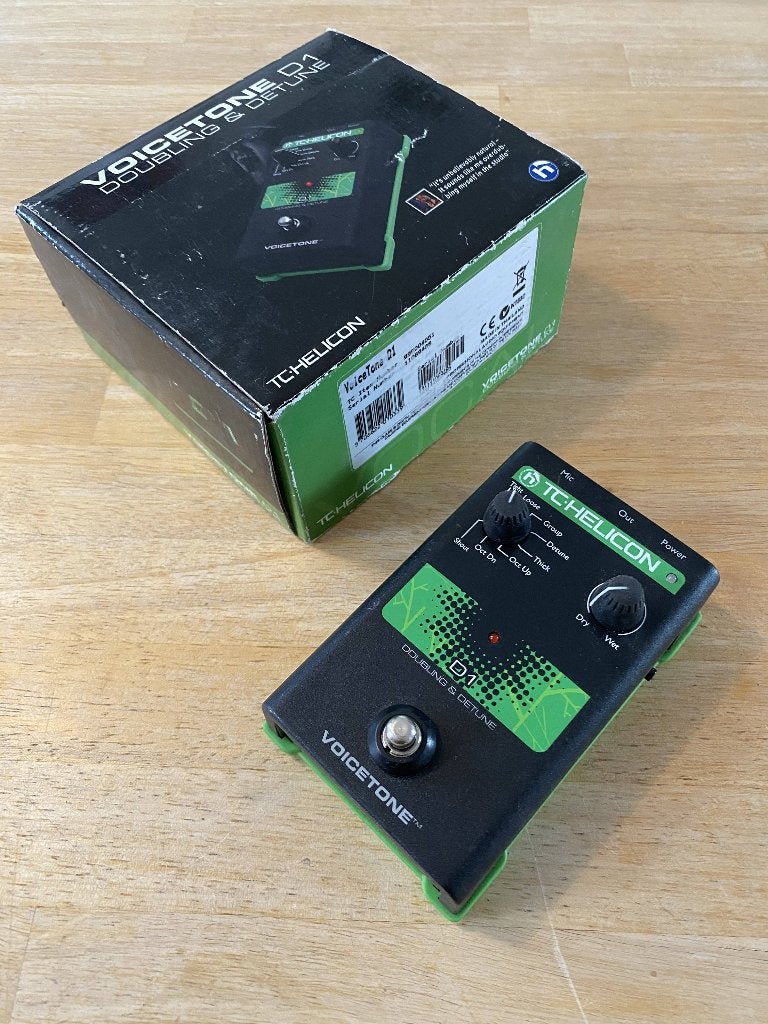 TC-Helicon VoiceTone D1 vocal doubler, Muziek en Instrumenten, Ophalen of Verzenden, Chorus
