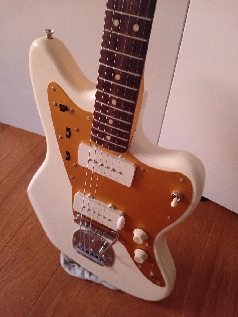 Jazzmaster Signature J Mascis LRL Vintage White, Musique & Instruments, Enlèvement, Neuf, Solid body, Fender
