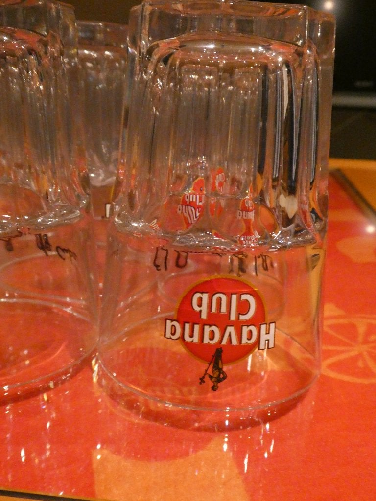havana club glazen 33cl met ijkstreepje - 24 stuks, Verzamelen, Ophalen of Verzenden, Nieuw, Overige typen
