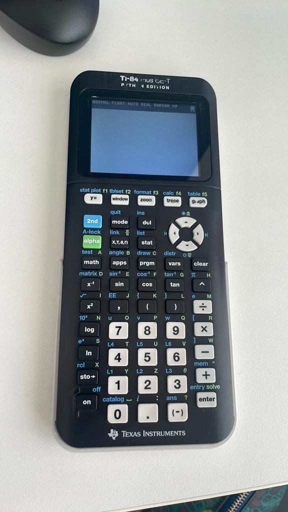 Texas instruments TI-84 Plus CE-T Python Edition, Ophalen, Zo goed als nieuw