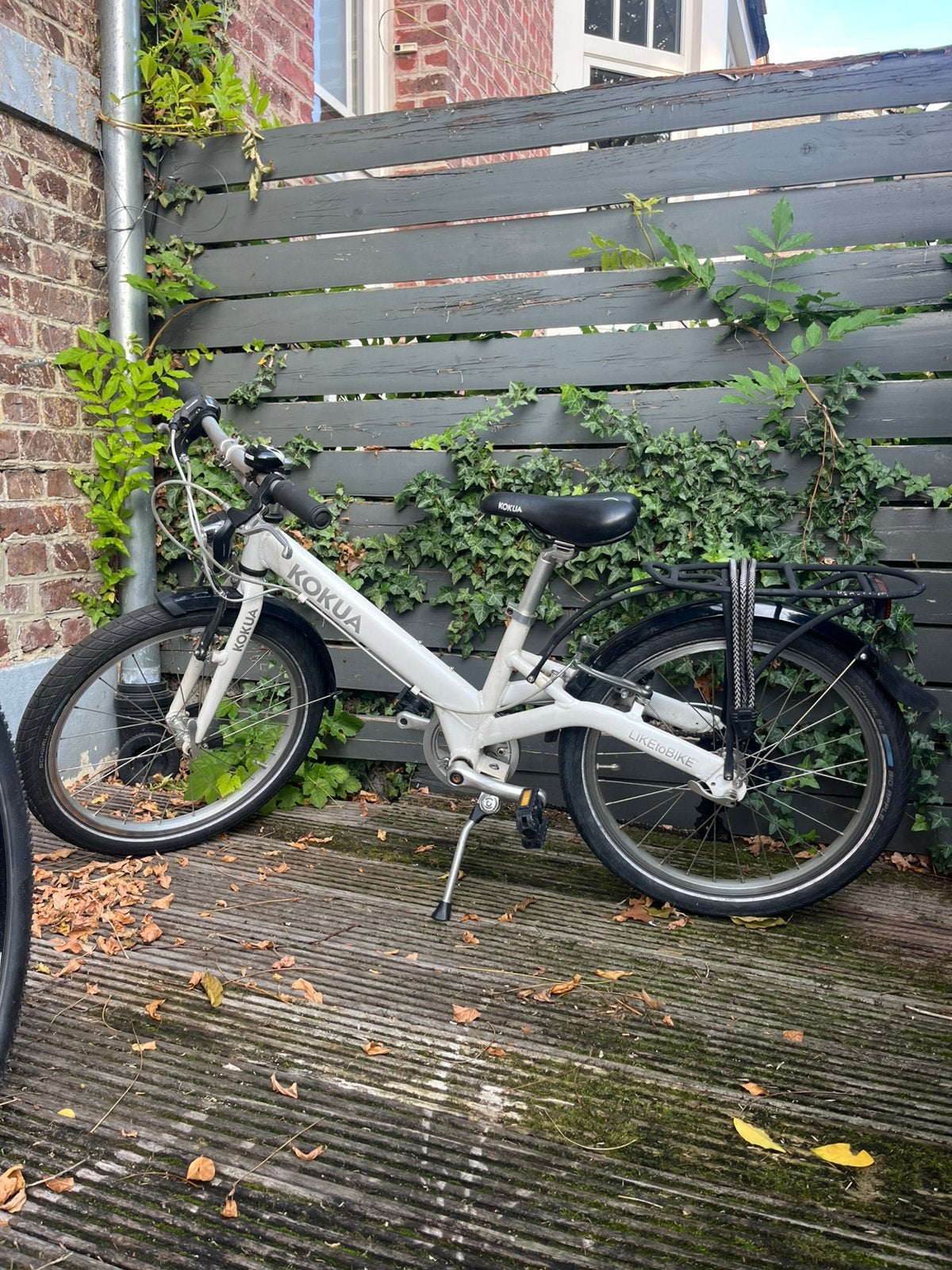 Kokua 20 inch wit parelmoer, Ophalen, Gebruikt, Schijfrem, 20 inch of meer