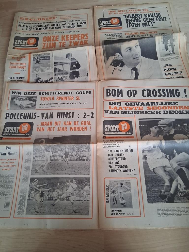 Sport 69: 1969 (51 weekbladen), Enlèvement ou Envoi, Utilisé