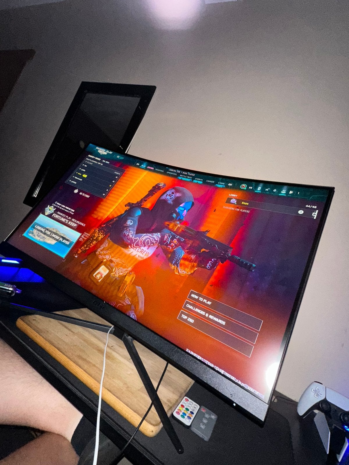 MSI Curved Monitor 180hz, HDMI, 3 tot 5 ms, Kantelbaar, Refurbished
