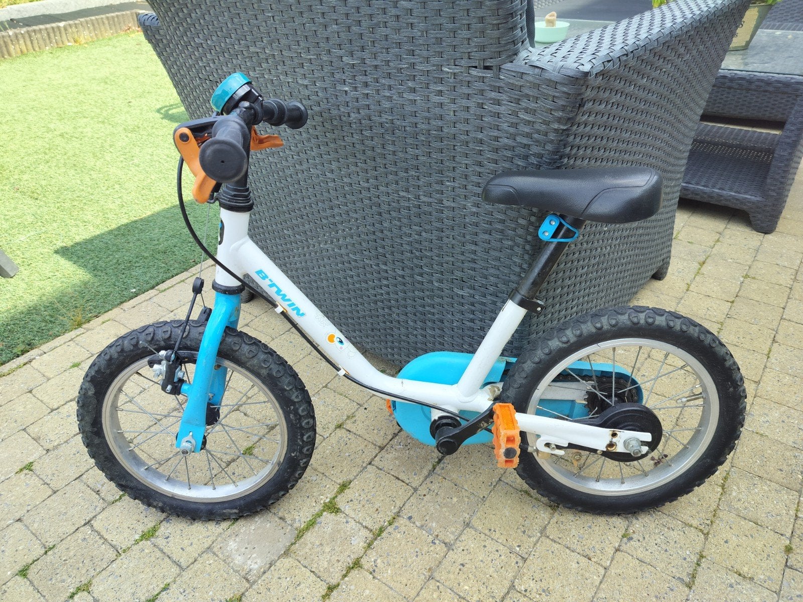 Kleuterfiets, Ophalen