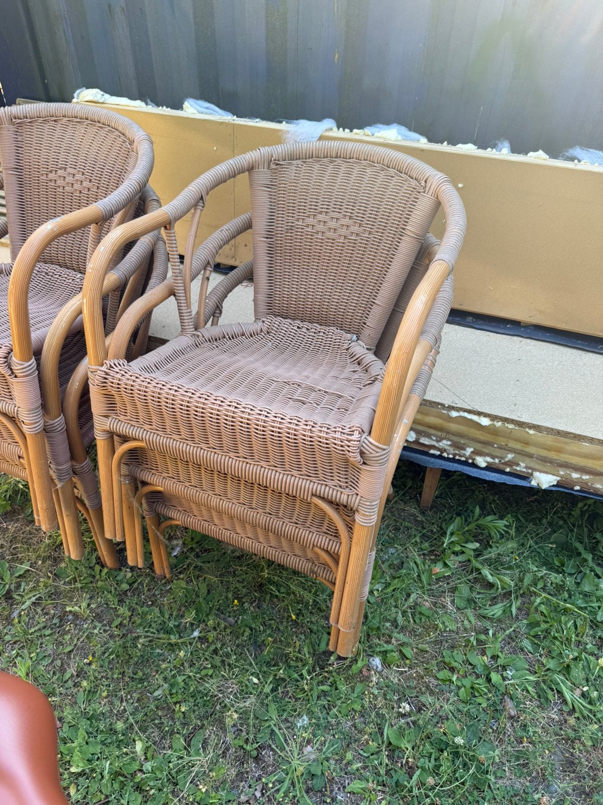 68 terrasstoelen, Tuin en Terras, Tuinstoelen, Ophalen, Gebruikt