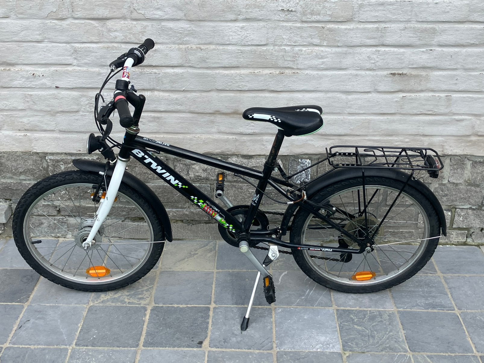 Fiets btwin voor 8-9 jaar ongeveer, Ophalen, Gebruikt, Velgrem, Versnellingen
