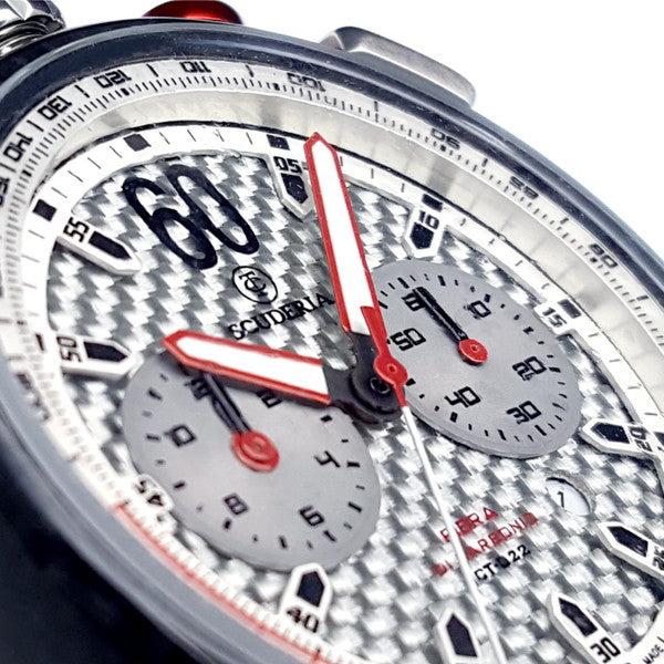 CT Scuderia herenhorloge Italy CARBON edition, Overige merken, Staal, Polshorloge, Nieuw