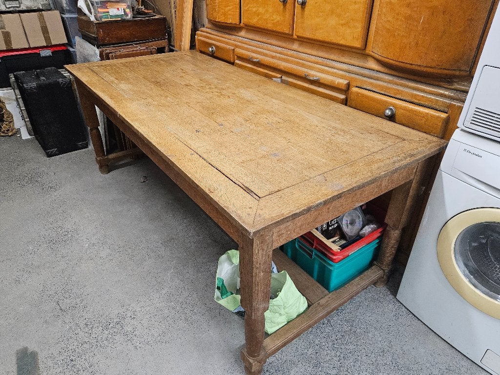 Table de ferme, Enlèvement