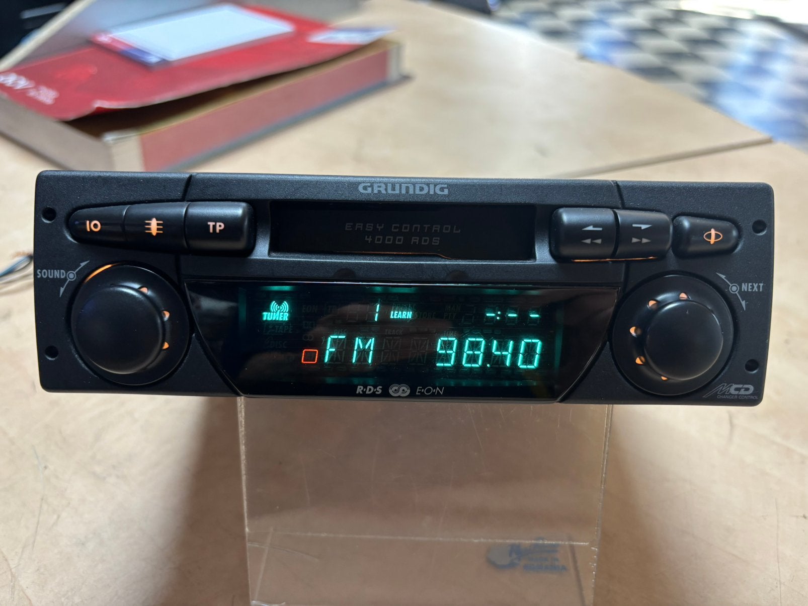 Cassette radio Grundig EC 4000 rfs, en parfait état, Enlèvement ou Envoi, Comme neuf