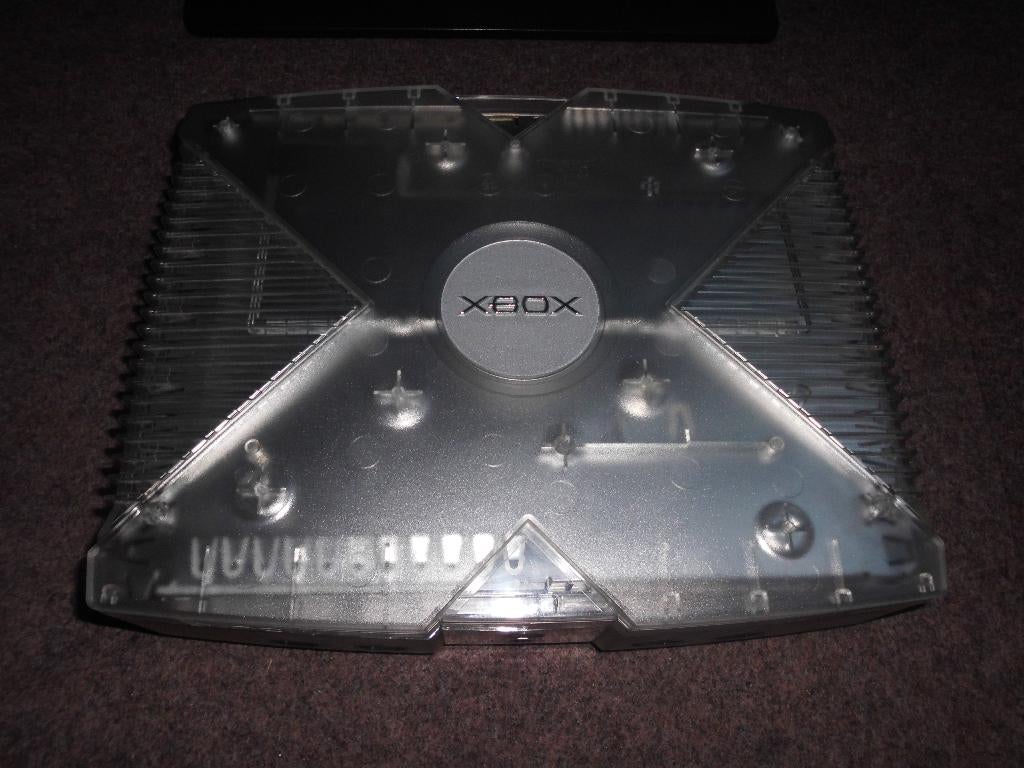 xbox crystal, Consoles de jeu & Jeux vidéo, Enlèvement, Comme neuf, Avec 1 manette, Cristal/Transparent