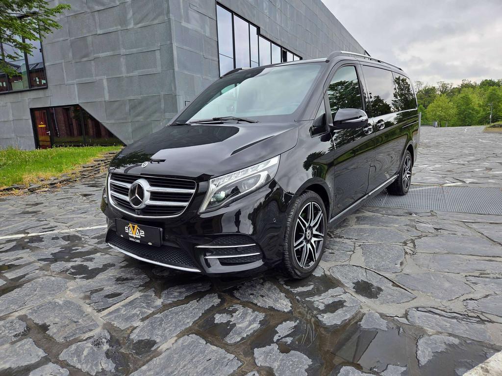 Mercedes-Benz V 250 V 250 d /AMG PAKKET/TREKHAAK/BURMESTER/3, Auto's, Automaat, Monovolume, Gebruikt, Zwart