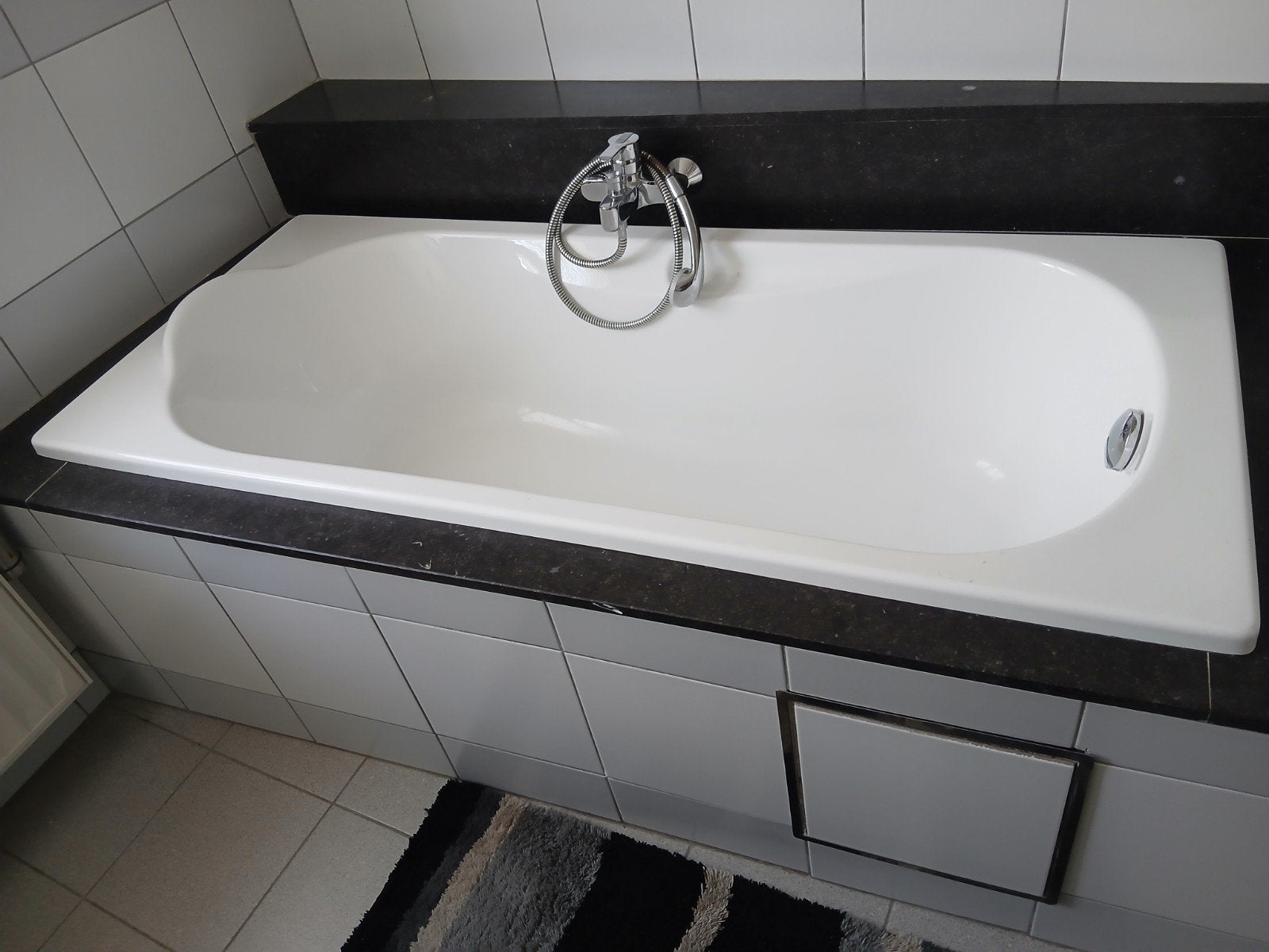 Baignoire avec Robinnet, Bricolage & Construction, Enlèvement, Utilisé, Inox, Robinet
