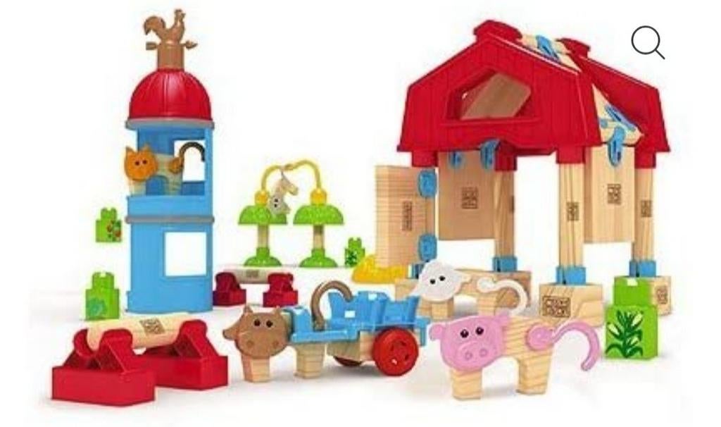 Mega bloks boerderij, Ophalen