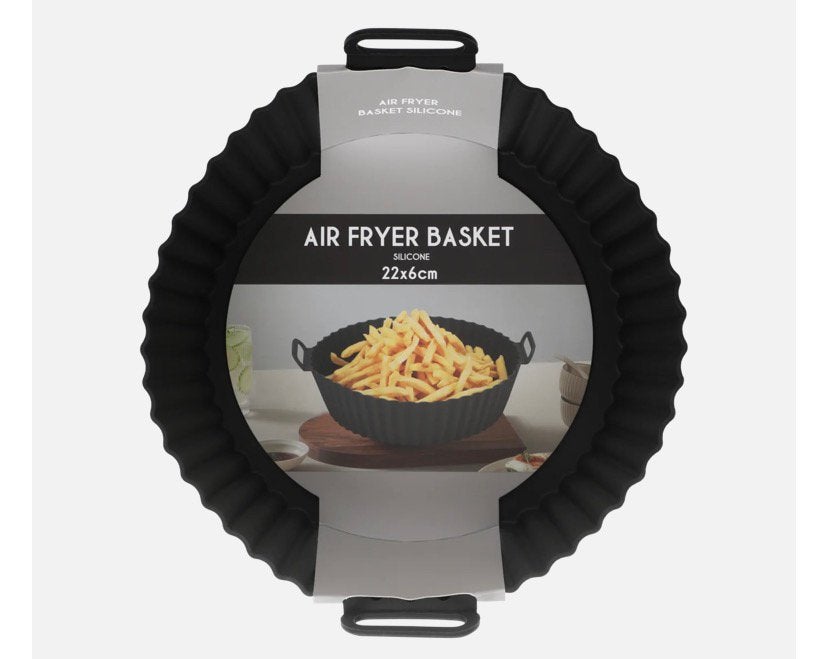 Siliconen Airfryer Mand - Herbruikbaar en Vaatwasserbestendi, Elektronische apparatuur, Ophalen of Verzenden, Nieuw, Airfryer