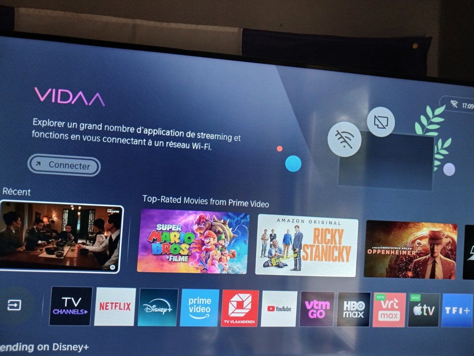 a vendre tv smart, Enlèvement