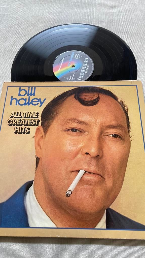 Bill Haley Hits double LP - Rock around the clock, CD & DVD, Vinyles | Rock, Utilisé, 12 pouces, Enlèvement ou Envoi