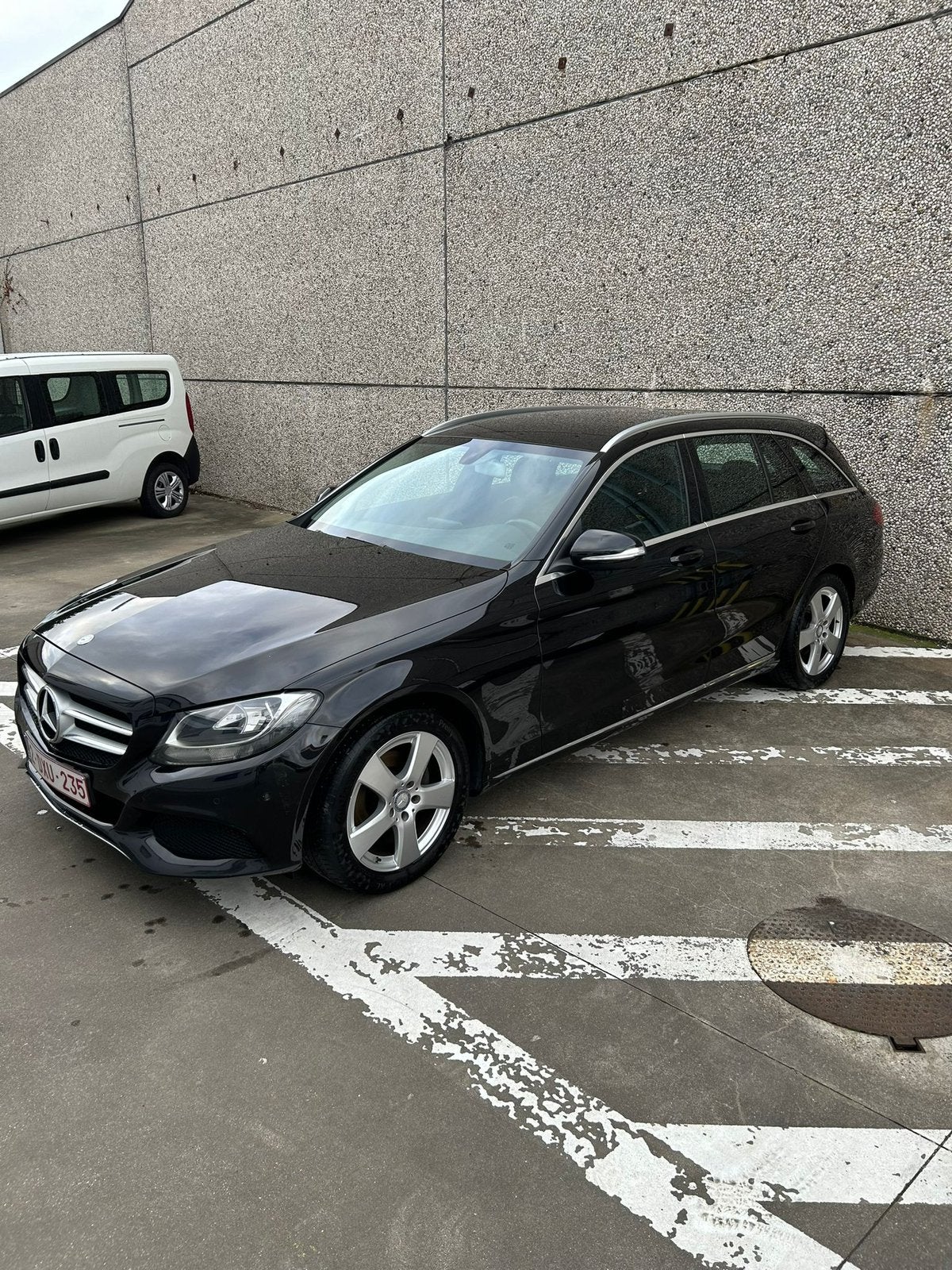 Mercedes-Benz C200 1.6 Diesel – 230.000 km – Ook voor export, Autos, Achat, Série 200, Boîte manuelle, Noir
