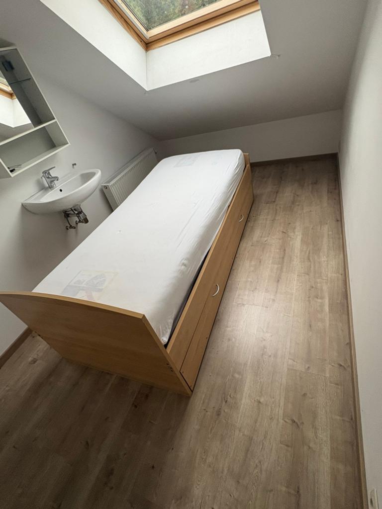 Kinderbed met schuif, Huis en Inrichting, Slaapkamer | Bedden, Hout, Ophalen