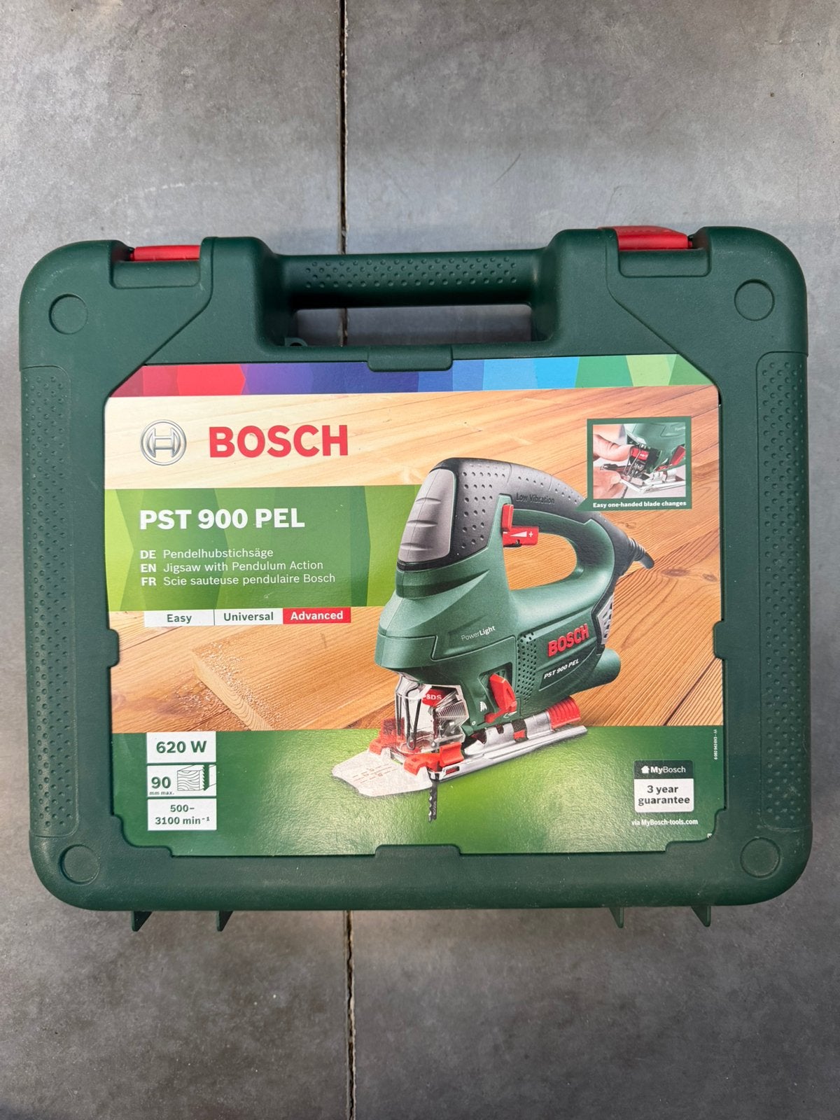 Scie sauteuse Bosch PST 900 PEL, Bricolage & Construction, Outillage | Ponceuses, Enlèvement, Comme neuf