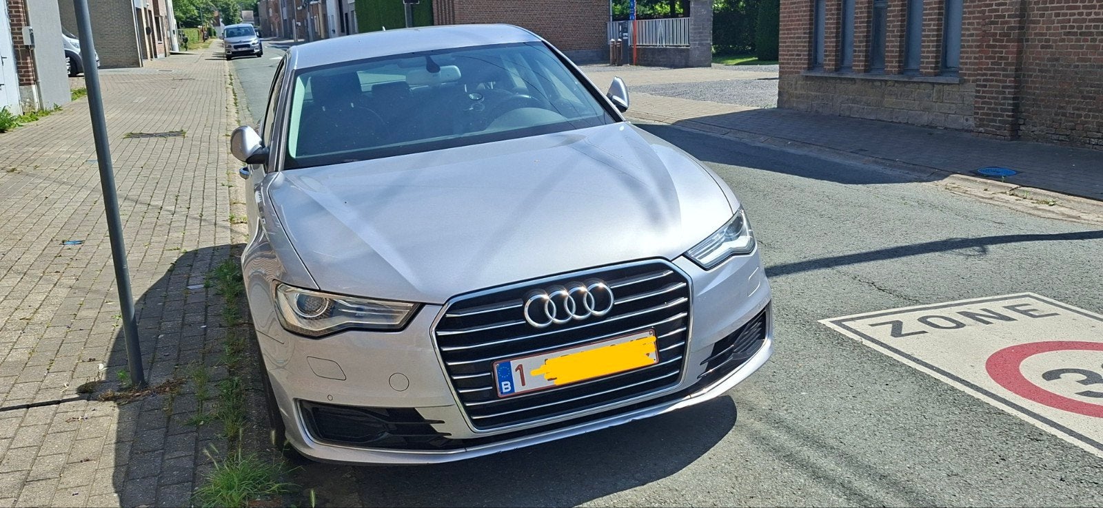 Audi A6 2.0 tdi 136 CV, Cuir, Argent ou Gris, Intérieur cuir, 110 kW