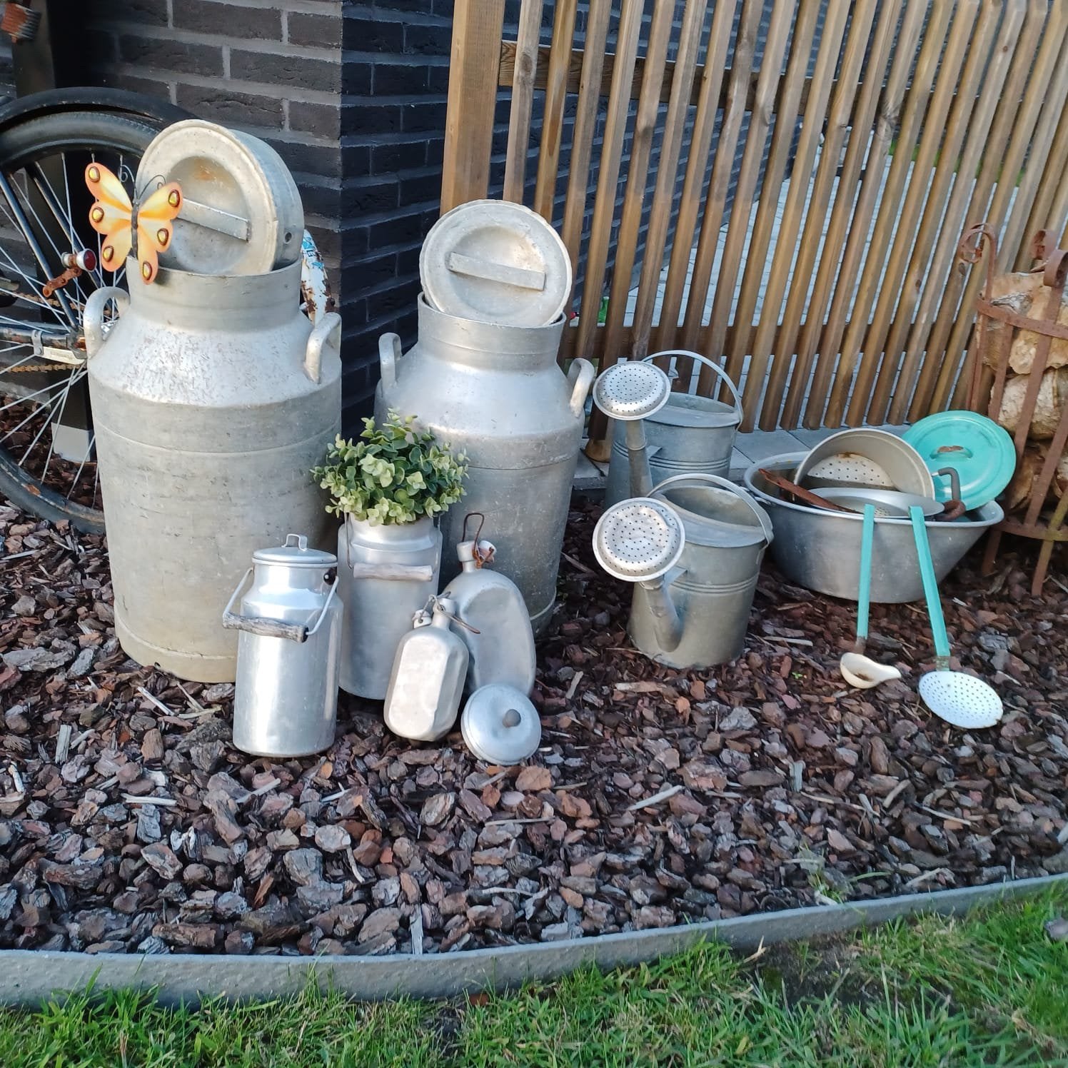 Verschillende soorten tuindecoratie, Tuin en Terras, Ophalen, Zo goed als nieuw