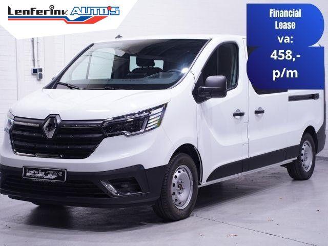 Renault Trafic 2.0 DCi 170 pk L2 Dubbel Cabine Aut. 2x Schui, Auto's, Bestelwagens en Lichte vracht, Automaat, Wit, Diesel, Te koop