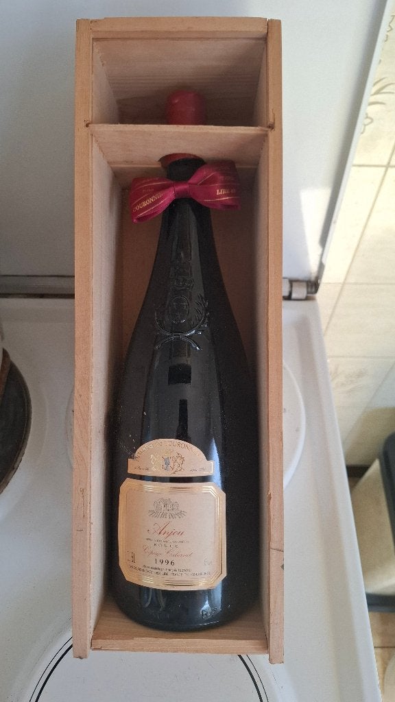 RODE WIJN CABERNET ANJOU 1996, Verzamelen, Wijnen, Verzenden, Frankrijk, Zo goed als nieuw, Rode wijn