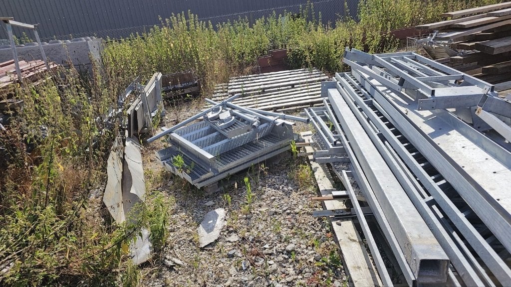 IJzeren trap, Ophalen, Gebruikt, Trap