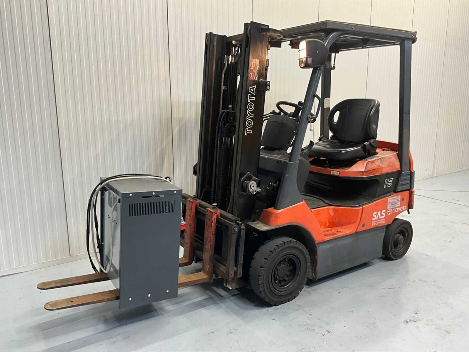 Toyota 7FB15 Duplex - Freelift - Sideshift - Acculader, 1000 tot 2000 kg, Overige aandrijving, Heftruck, Toyota