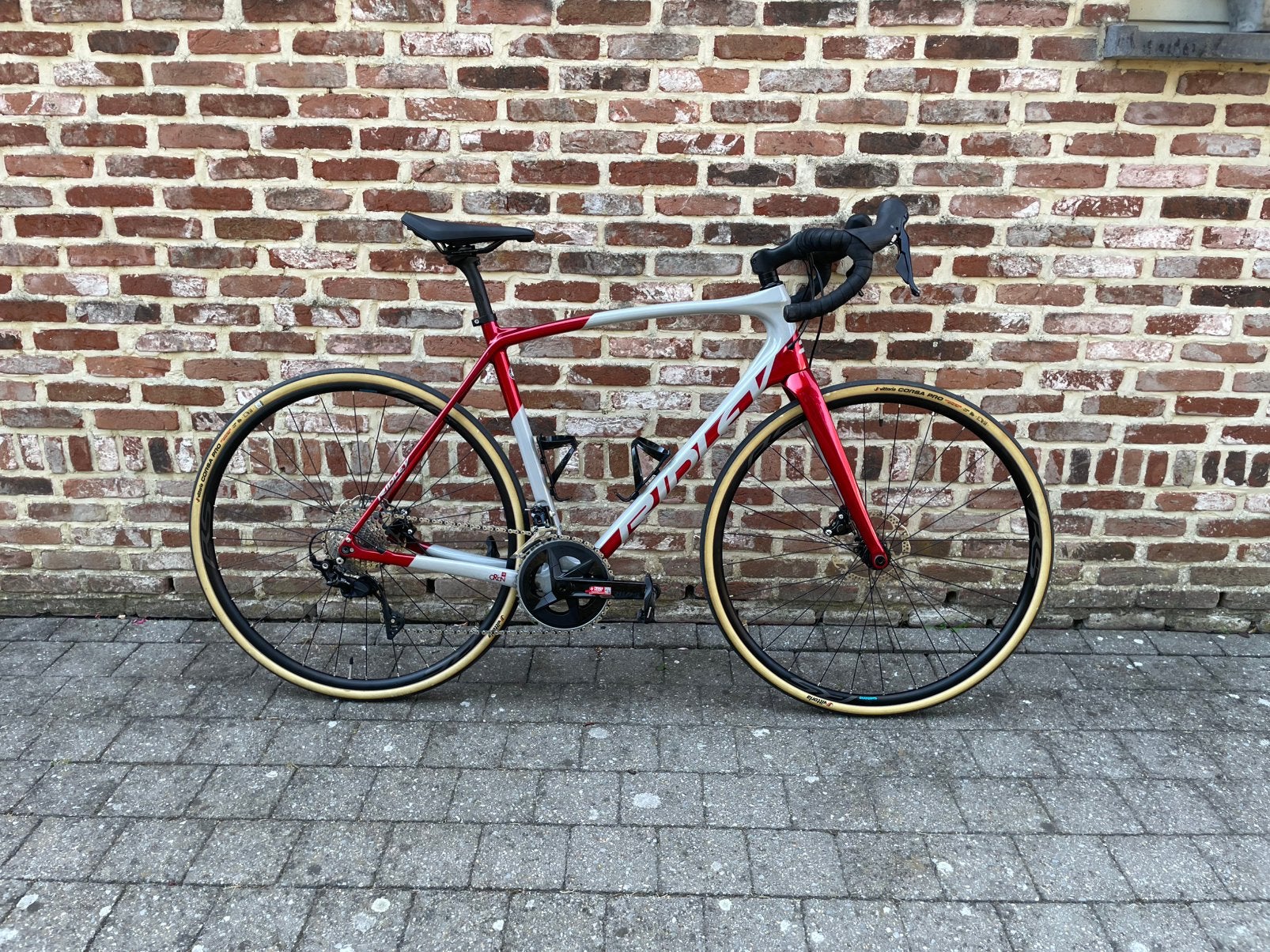 Ridley carbon racefiets maat 56, Fietsen en Brommers, Ophalen, Zo goed als nieuw