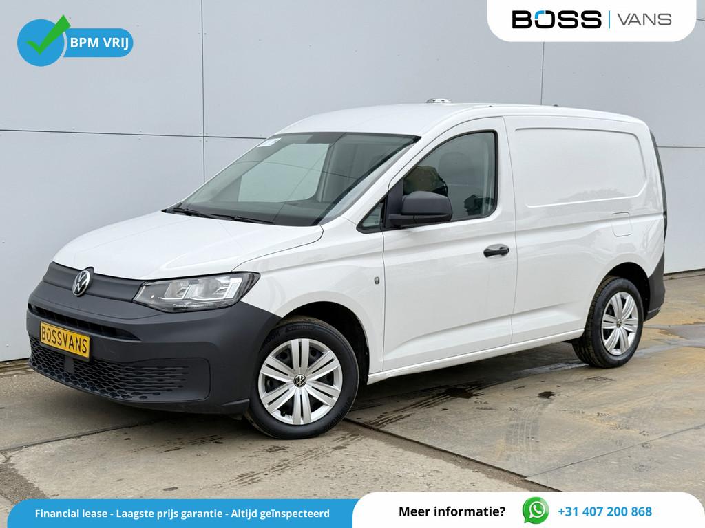 Volkswagen Caddy Cargo 2.0 TDI 122 PK Automaat L1H1 Cruise C, Auto's, Gebruikt, Zwart, 4 cilinders, Volkswagen