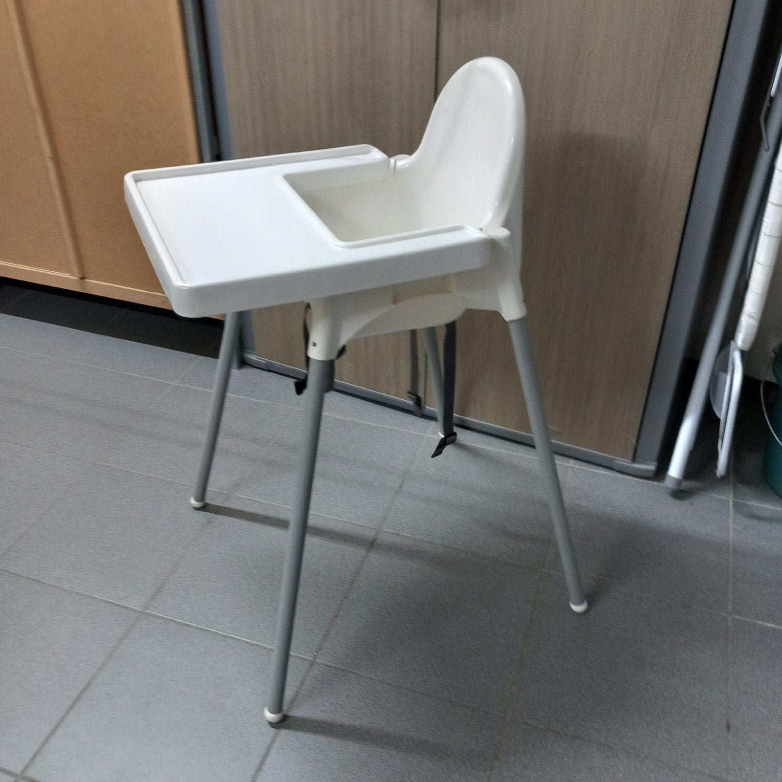 kinderstoel ikea, Ophalen