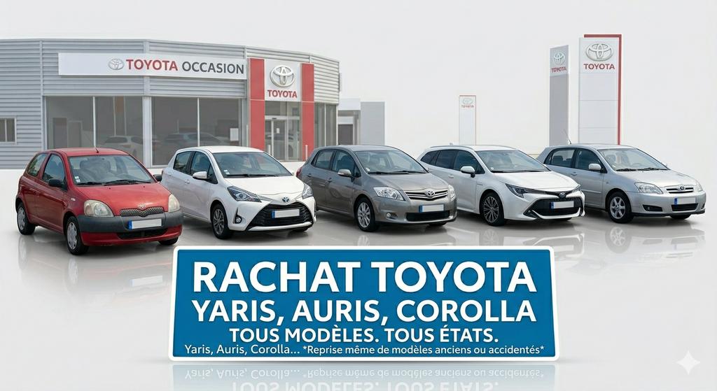 RACHAT TOYOTA : SIMPLE, RAPIDE !, Autos, Particulier, Essence, Achat