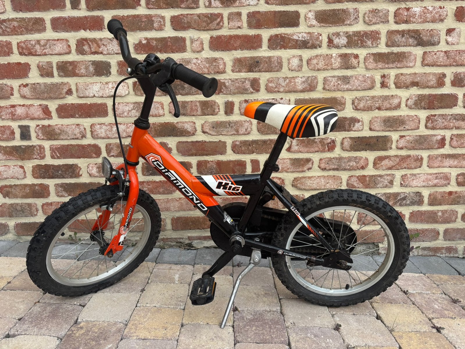 Vélo enfant Diamond K16, Ophalen, Gebruikt, Terugtraprem, 16 tot 20 inch
