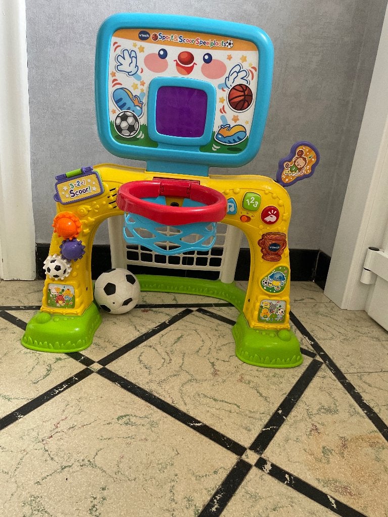 Vtech goal & basket, Enfants & Bébés, Jouets | Vtech, Enlèvement, Utilisé, 6 mois à 2 ans