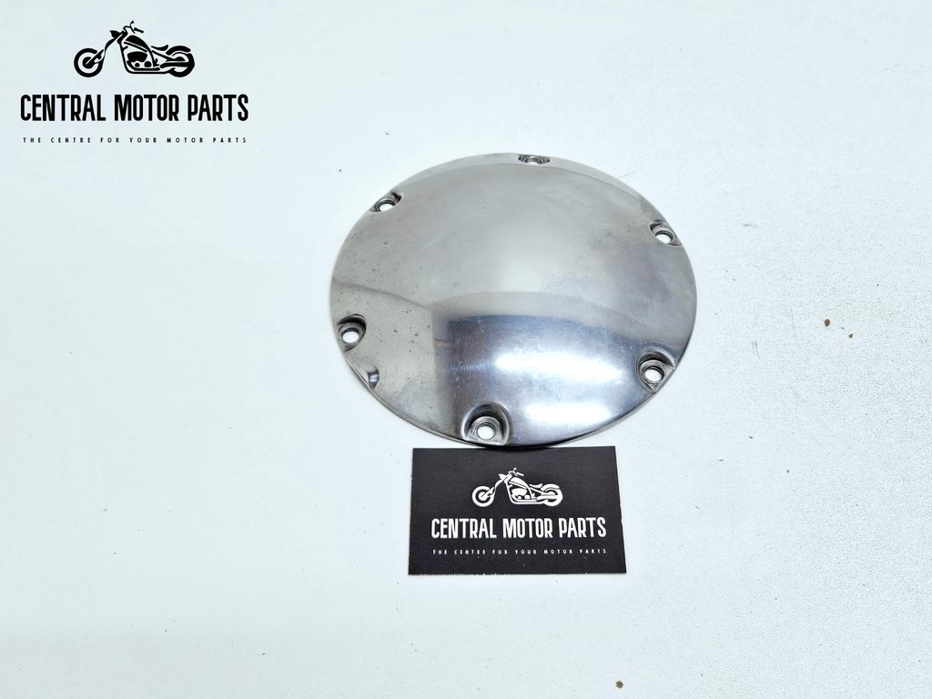 Gepolijste Derby cover Sportster XL 2004-2022, Motoren, Ophalen of Verzenden, Gebruikt