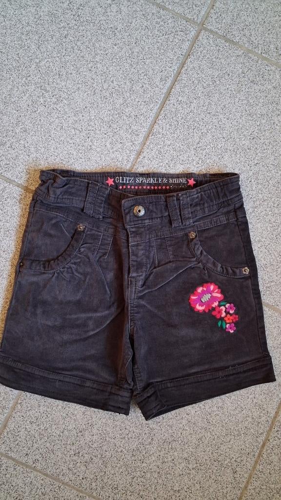 Shortje Glitz Sparkle & Shine maat 116, Broek, Meisje, Ophalen of Verzenden, Zo goed als nieuw