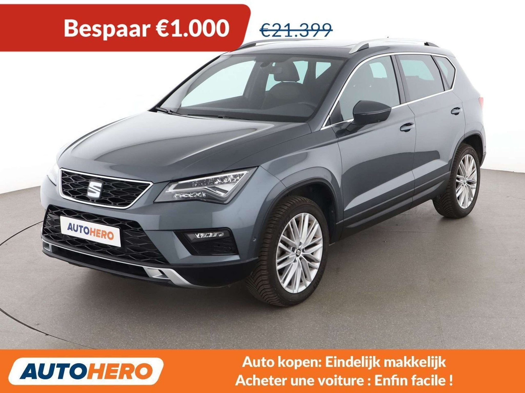 SEAT Ateca 1.5 TSI ACT Xcellence (bj 2019, automaat), Auto's, 5 zetels, 5 deurs, https://public.car-pass.be/vhr/f2e05c83-df04-44d3-bd87-b753e01fa11d