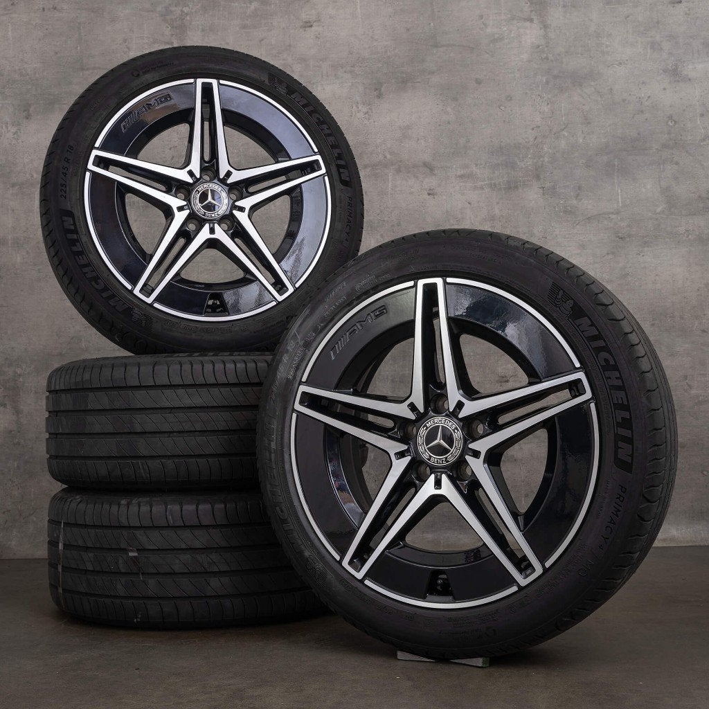 JANTES AMG POUR MERCEDES CLASSE C W206 ORIGINAL, Neuf, Véhicule de tourisme, Pneus été, 18 pouces
