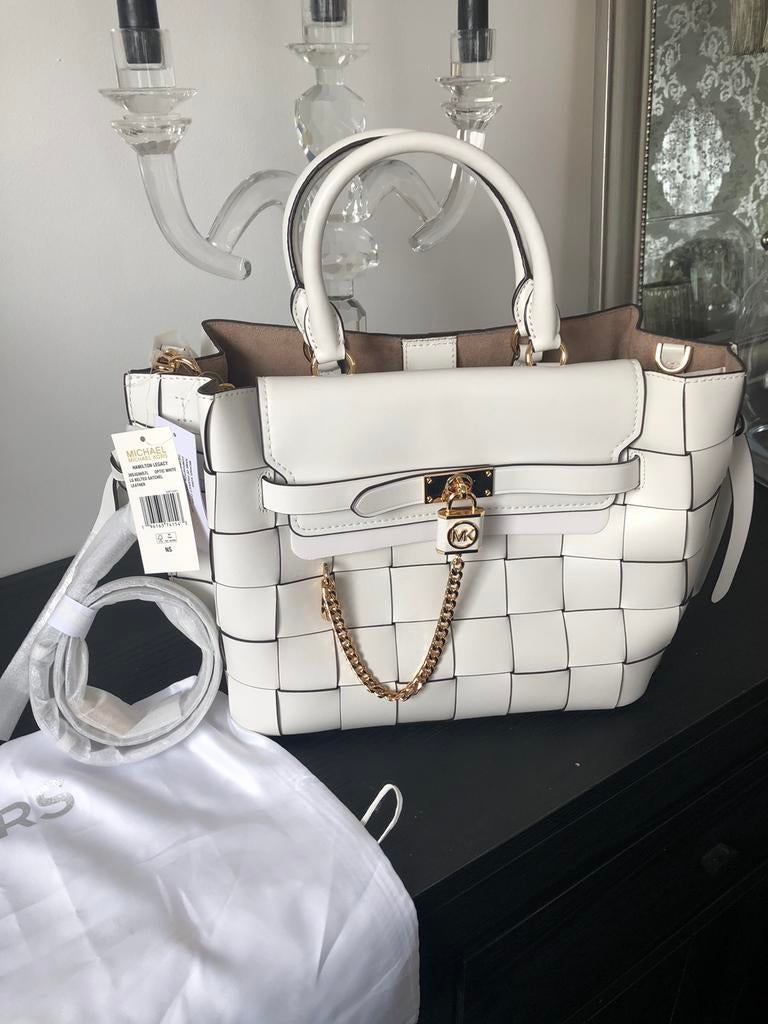 Michael Kors limited collectie, Handtassen en Accessoires, Tassen | Damestassen, Ophalen, Nieuw, Wit, Handtas