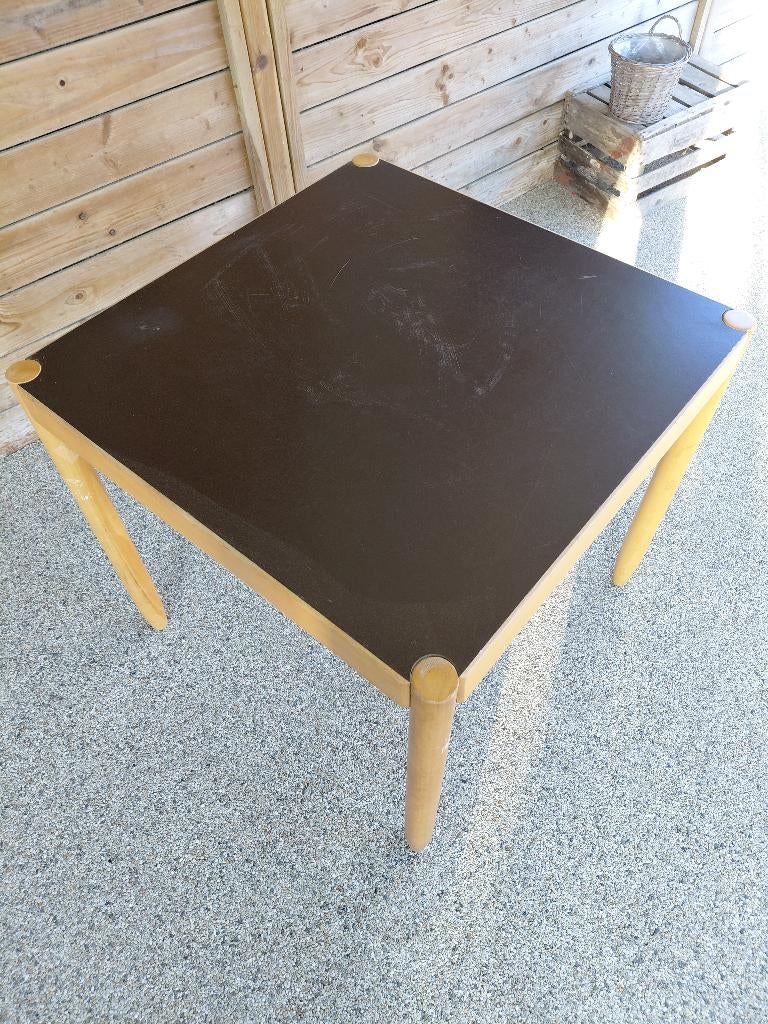 Café, terrasse, table de jardin rétro ( 4 stuks), Jardin & Terrasse, Enlèvement, Utilisé, Carré, Autres matériaux