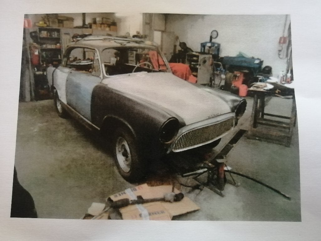 Simca P60 Monaco, Auto's, Overige Auto's, Particulier, Benzine, Euro 1, Coupé, 2 deurs, Handgeschakeld, Blauw, Blauw, Stof, Achterwielaandrijving